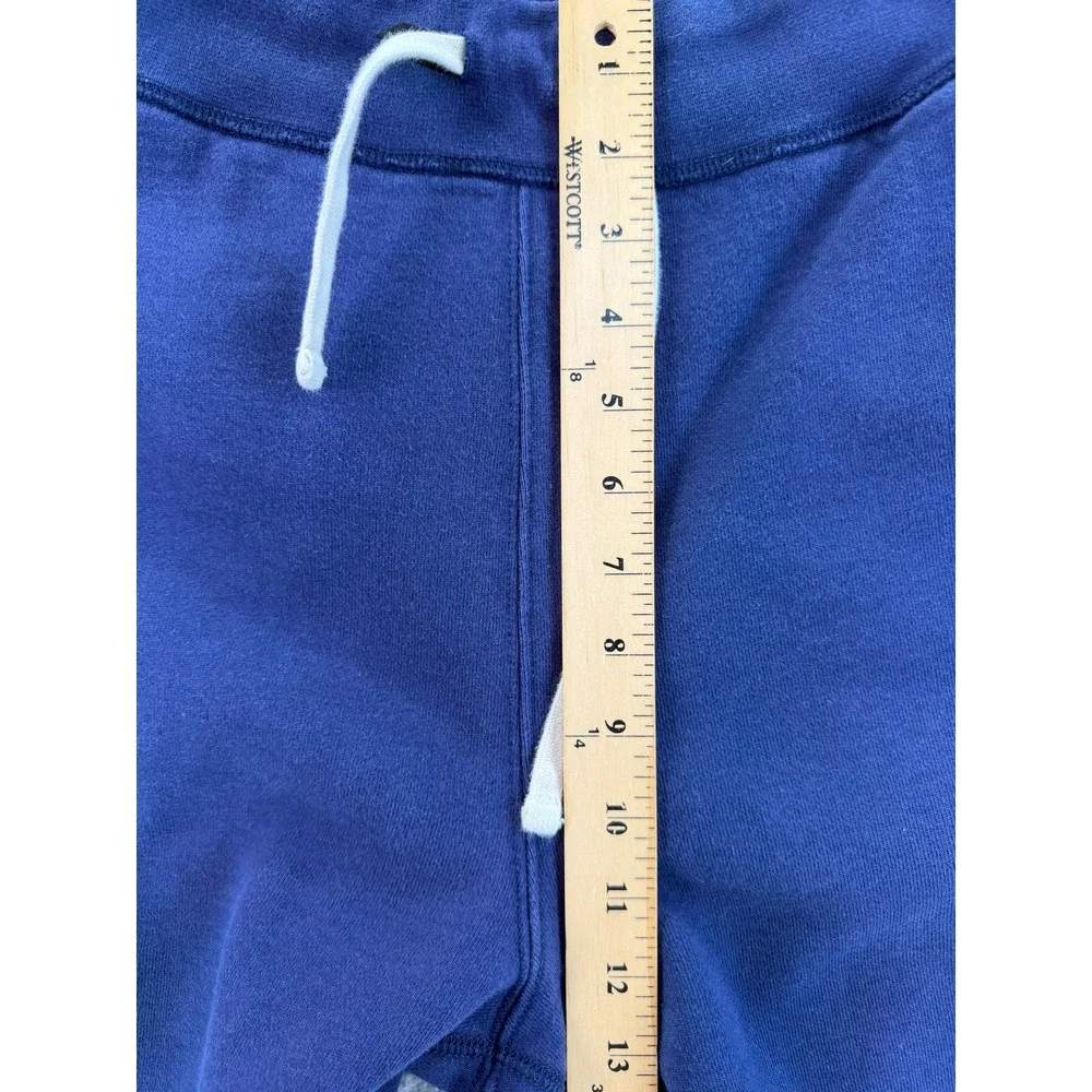 Polo Ralph Lauren Mens 33x29 Blue Fleece Sweatpants Joggers Large Pony Logo READ